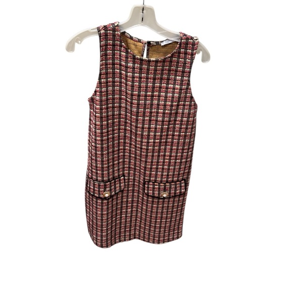 Zara Dresses & Skirts - NWT Zara Chic Sleeveless Plaid Dress with Pockets